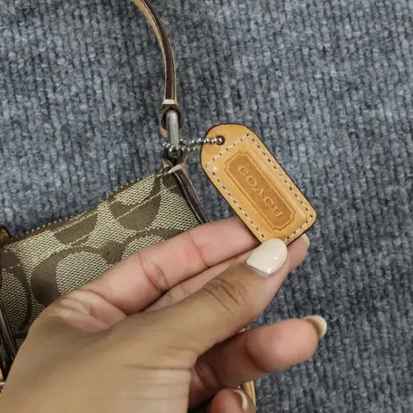 Coach Shoulder Bag Small Mini Vintage 6362 Hampton Y2K Demi Purse Signature
